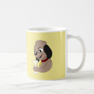 Niedlicher Welpenhund Cartoon Tasse