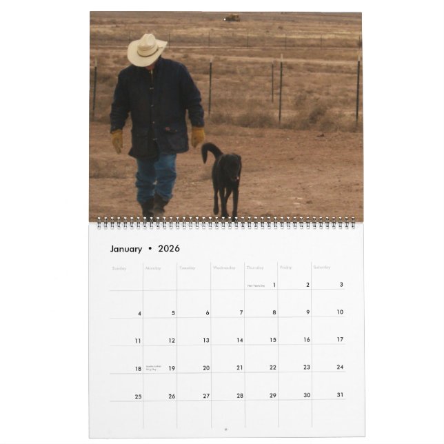 Niedlicher Western-Ranch-Tier-Kalender 2013 Kalender (Jan 2026)