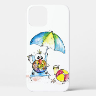 Niedlicher Whimsical Bird am Strand Case-Mate iPhone Hülle