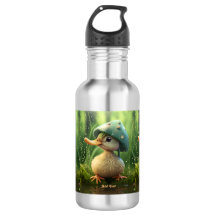 Niedlicher Whimsical Duck Mushroom Hat Personalisi