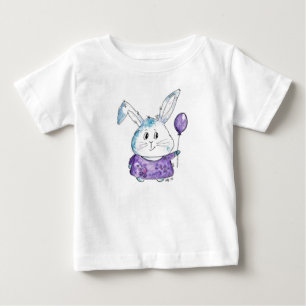 Niedlicher Whimsical Little Bunny Baby T-shirt