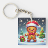 Niedlicher Whimsical Weihnachten/Winter Lebkuchen 