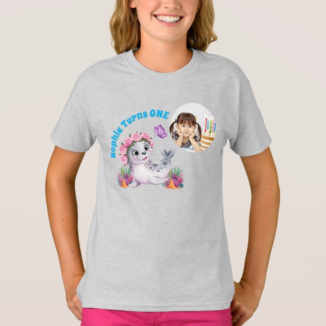 Niedlicher Whimsischer Foto T-Shirt (Vorderseite)