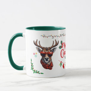 Niedlicher Whimsischer Weihnachtsmuschel - Cooler  Tasse