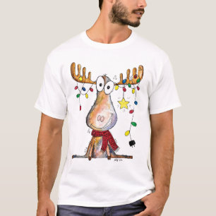 Niedlicher Whimsischer Weihnachtsschlamm T-Shirt