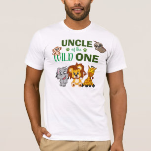 Niedlicher Wild One Jungle Safari Zoo Tierkreis T-Shirt