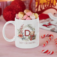 Niedlicher Winter Teddy Bär Kinder Weihnachtsgesch