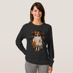 Niedlicher Witchy Ghost Women's Halloween-T - Shir T-Shirt