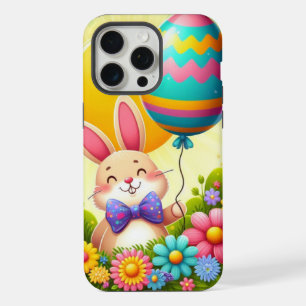 Niedlicher, wunderlicher und farbenfroher Osterhas iPhone 15 Pro Max Hülle