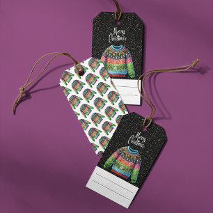 Niedlicher Xmas Holly Berries Ugly Weihnachtssüßer Geschenkanhänger