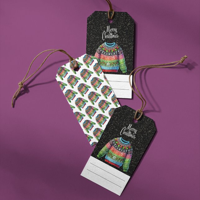 Niedlicher Xmas Holly Berries Ugly Weihnachtssüßer Geschenkanhänger (Von Creator hochgeladen)