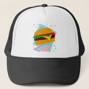 Niedlicher Yummy Burger Truckerkappe