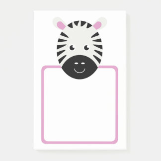 Niedlicher Zebra Post-it Klebezettel