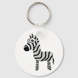 Niedlicher Zebra Schlüsselanhänger