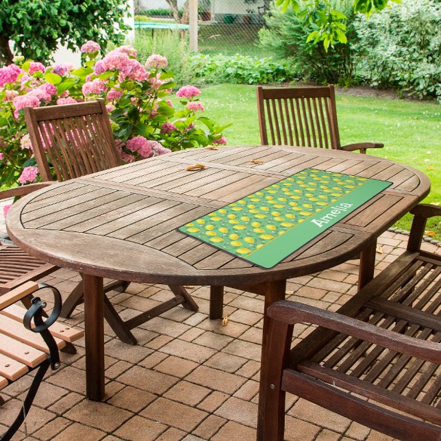 Niedlicher Zitronengelb Schreibtischunterlage (Von Creator hochgeladen)