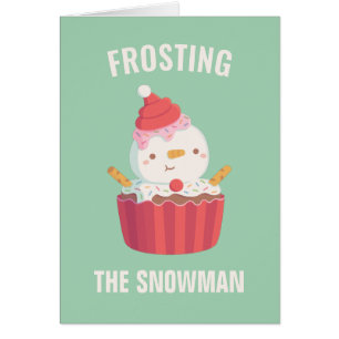 Niedlicher Zuckerguss Der Schneemann Funny Christm