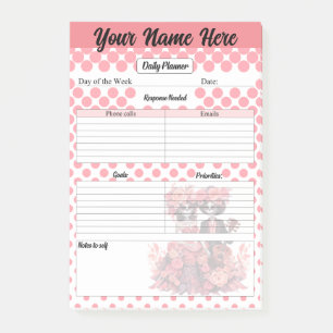 Niedlicher Zuckerkuller Post-it Klebezettel