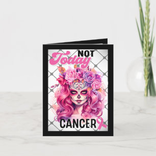 Niedlicher Zuckerschädel Dankeskarte