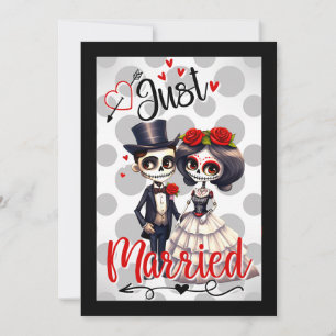 Niedlicher Zuckerschädel Dankeskarte