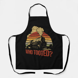 Niedlicher Zug Kunstmuseum Monte San Giorgio Schürze