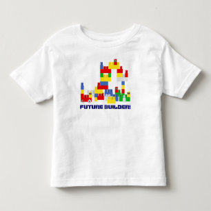 Niedlicher ZUKÜNFTIGER ERBAUER Entwurf mit Kleinkind T-shirt