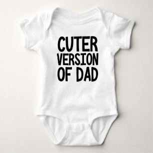 Niedlichere Version des Vater Funny Baby Strampler