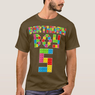 Niedliches 5. Geburtstag T-Shirt 5 Jahre Altes Geb