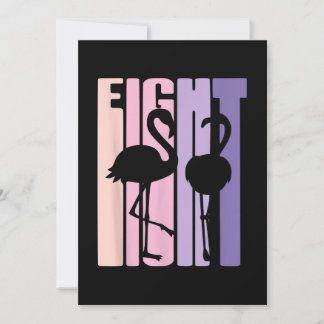 Niedliches 8. Geburtstagsgeschenk I Flamingo I 8 J Einladung