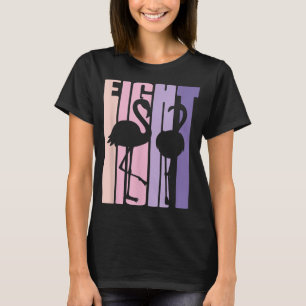 Niedliches 8. Geburtstagsgeschenk I Flamingo I 8 J T-Shirt