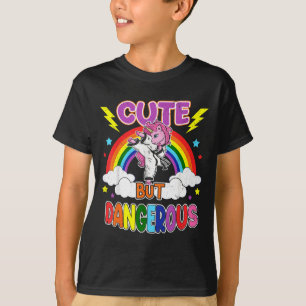 Niedliches aber gefährliches Karate-Taekwondo-Einh T-Shirt