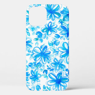 Niedliches abstraktes Blumenchintz in Aquarellfarb Case-Mate iPhone Hülle