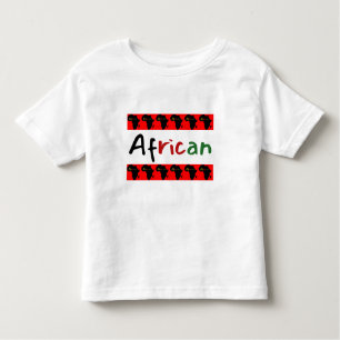 Niedliches Afrika Kleinkind T-shirt