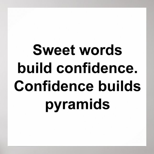 Niedliches Afrozentrisches Zitat Poster (Vorne)