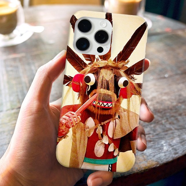 Niedliches albernes Feigenholz Kachina-Puppenkuppc Case-Mate iPhone Hülle (Von Creator hochgeladen)