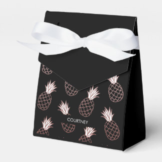 Niedliches Ananas-Muster Geschenkschachtel