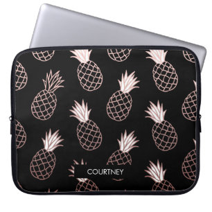 Niedliches Ananas-Muster Laptopschutzhülle