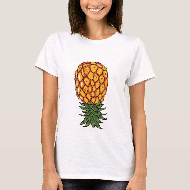 Niedliches Ananas-Shirt T-Shirt (Vorderseite)