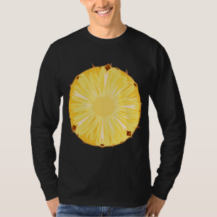 Niedliches Ananas-Slice-Obstkostüm T-Shirt
