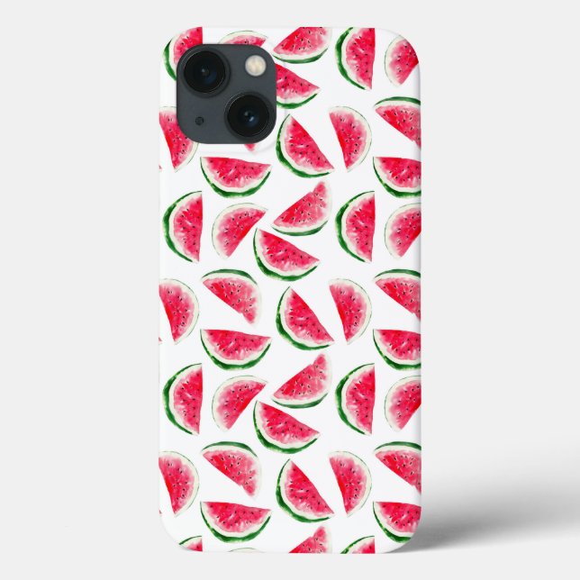 Niedliches Ananas- und Wassermelonmuster Case-Mate iPhone Hülle (Rückseite)