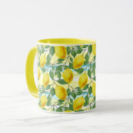 Niedliches Angesagtes tropisches Sommerlemon-Fruch Tasse