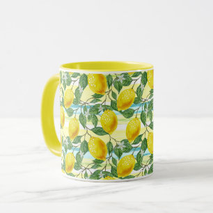 Niedliches Angesagtes tropisches Sommerlemon-Fruch Tasse