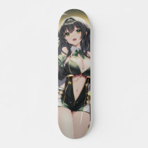 Niedliches Anime Girl Skateboard
