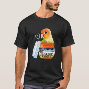 Niedliches Antidepressivum Papagei I T-Shirt