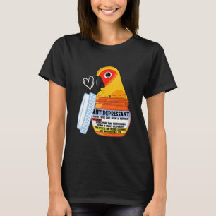Niedliches Antidepressivum Parrot I Sun Conture T-Shirt