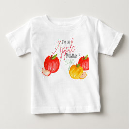 Niedliches Apfel-Baby-Shirt-Kind Geburtstagsparty- Baby T-shirt
