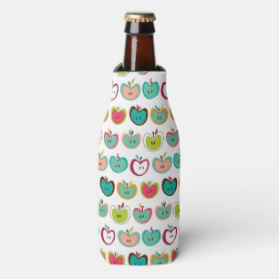 Niedliches Apfelmuster Flaschenkühler