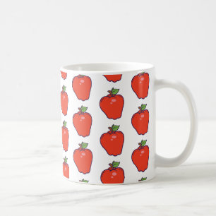 Niedliches Apple-Muster Tasse
