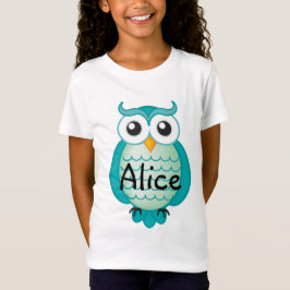 Niedliches Aqua-kluge Eule | cool T-Shirt