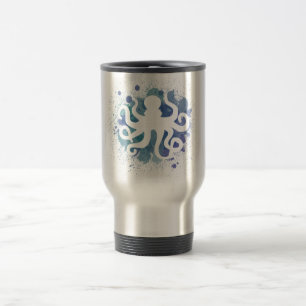 Niedliches Aquakulturdesign Reisebecher
