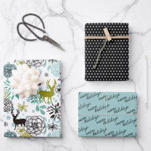 Niedliches Aquamarines blaugrünes Blumenmuster und